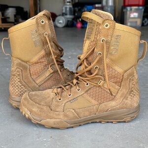 5.11 Tactical Men's Tan Combat Boots